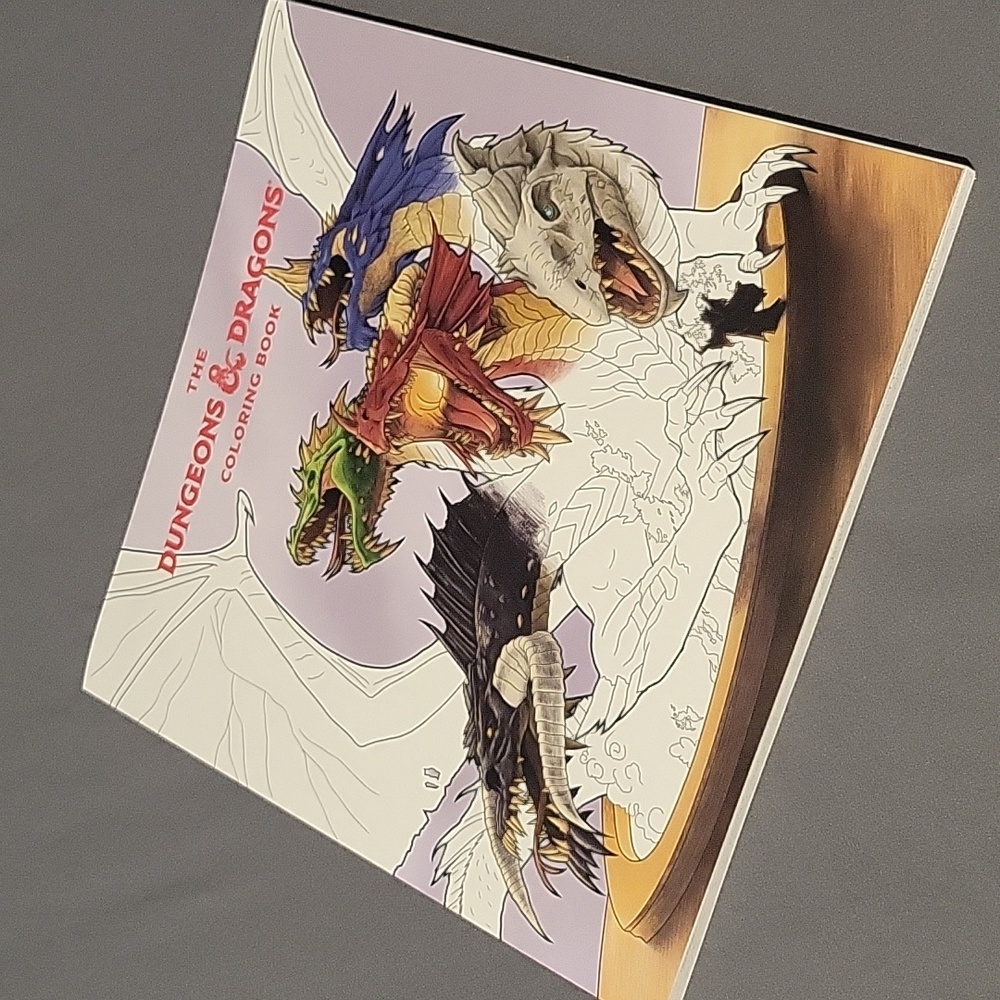 The Dungeons & Dragons coloring book. New